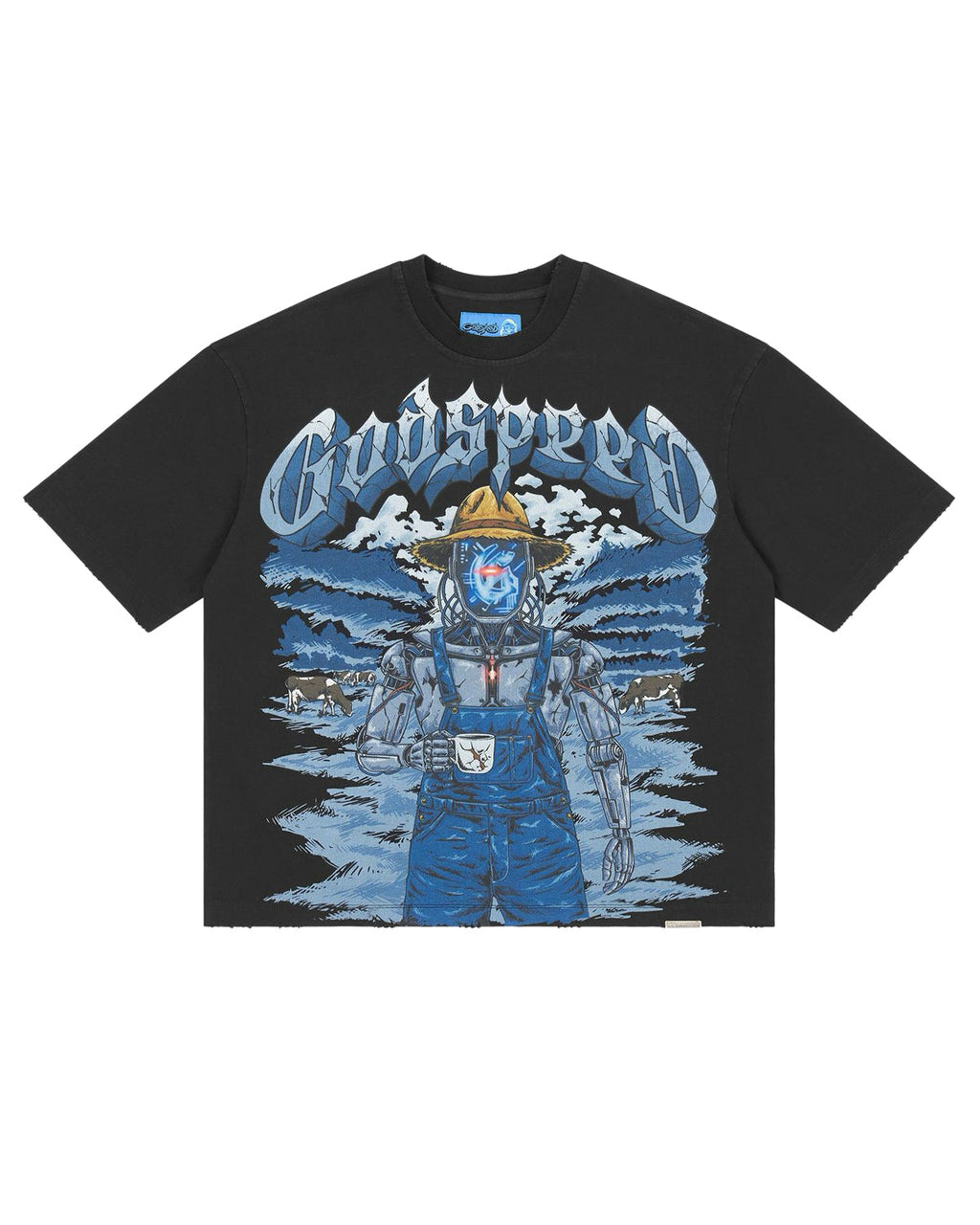 Godspeed Aura Farm II NG Tee Black
