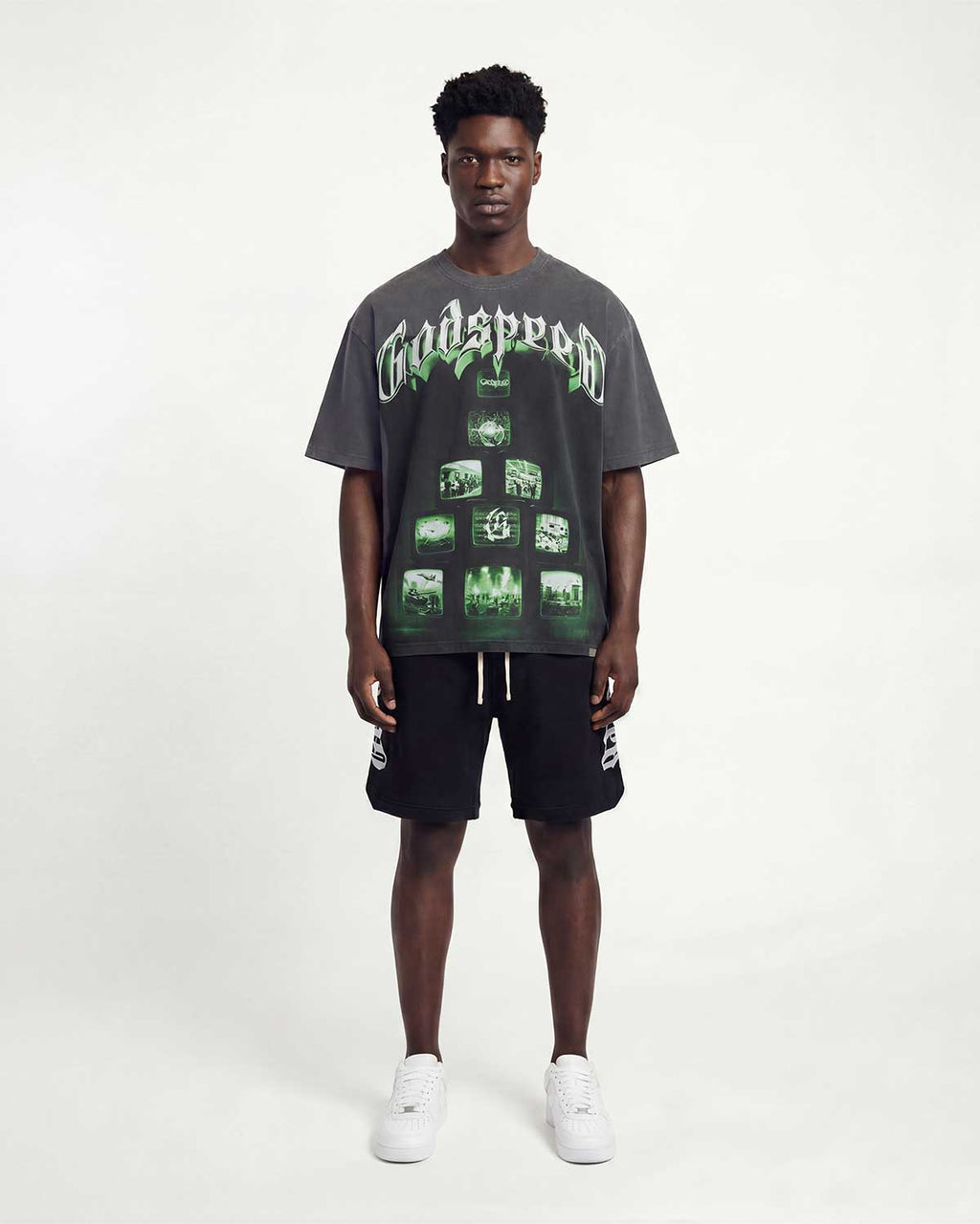 Godspeed Overstimulation Tee Grey