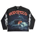 Godspeed Sea Sick L/S Tee Black
