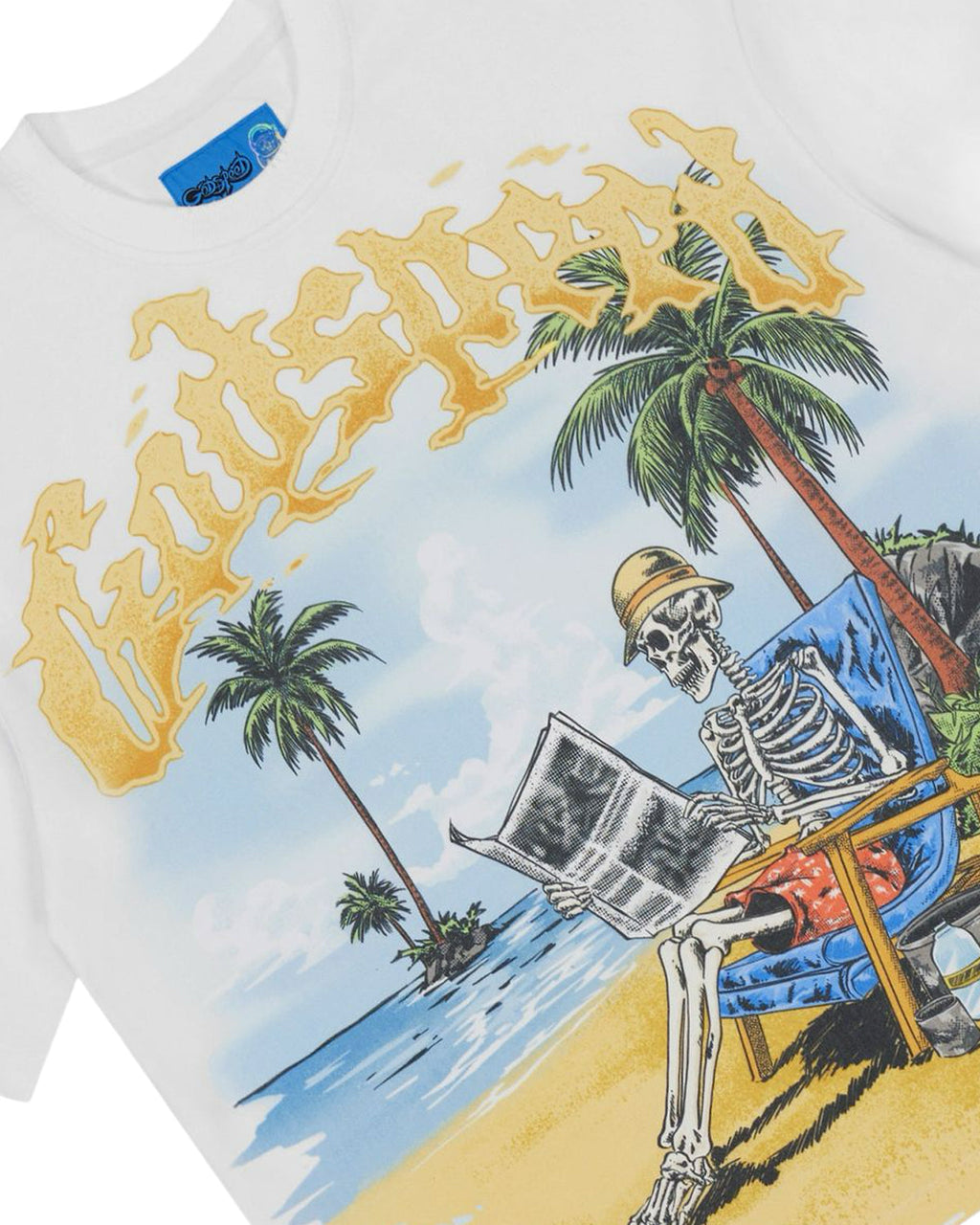 Godspeed Skeleton Beach II NG Tee White