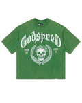 Godspeed Victor Crest Tee Green