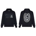 Gallery Dept. "GD Multi Logo" Hoodie – Black Oversized Streetwear