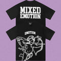 MIXED EMOTION Cupid Graphic Rhinestone T-Shirt