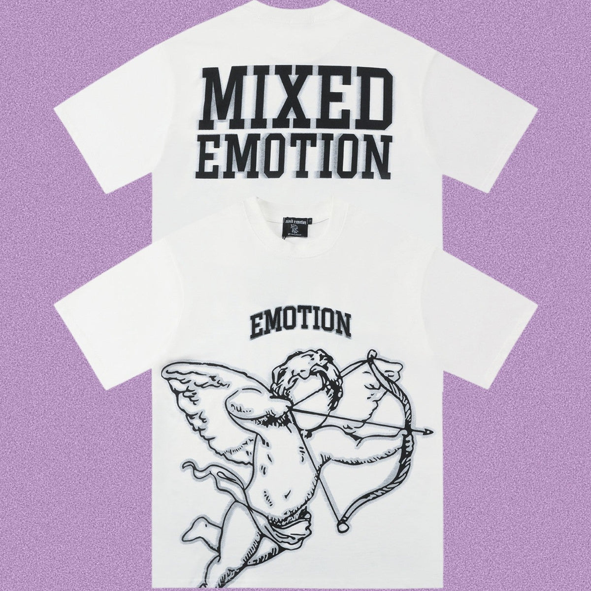 MIXED EMOTION Cupid Graphic T-Shirt
