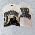 MIXED EMOTION Gothic Zombie Graphic T-Shirt