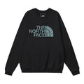 The North Face Paisley Half Dome Logo Crewneck Sweatshirt – Black