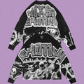 MIXED EMOTION Alien Graphic Long Sleeve Tee