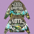 MIXED EMOTION Alien Graphic Long Sleeve Tee