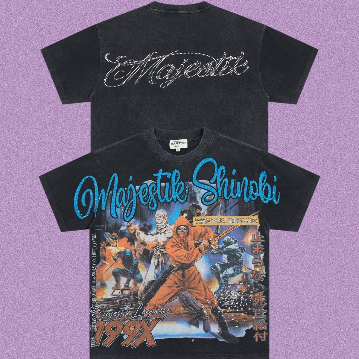 MIXED EMOTION Majestik Shinobi Graphic T-Shirt