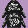 MIXED EMOTION Angel Script Layered Long Sleeve Tee