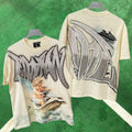 MIXED EMOTION Angel Graphic Rhinestone T-Shirt