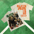 MIXED EMOTION Bulldog Football Graphic T-Shirt