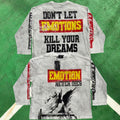 MIXED EMOTION Emotions Never Die Graphic Long Sleeve