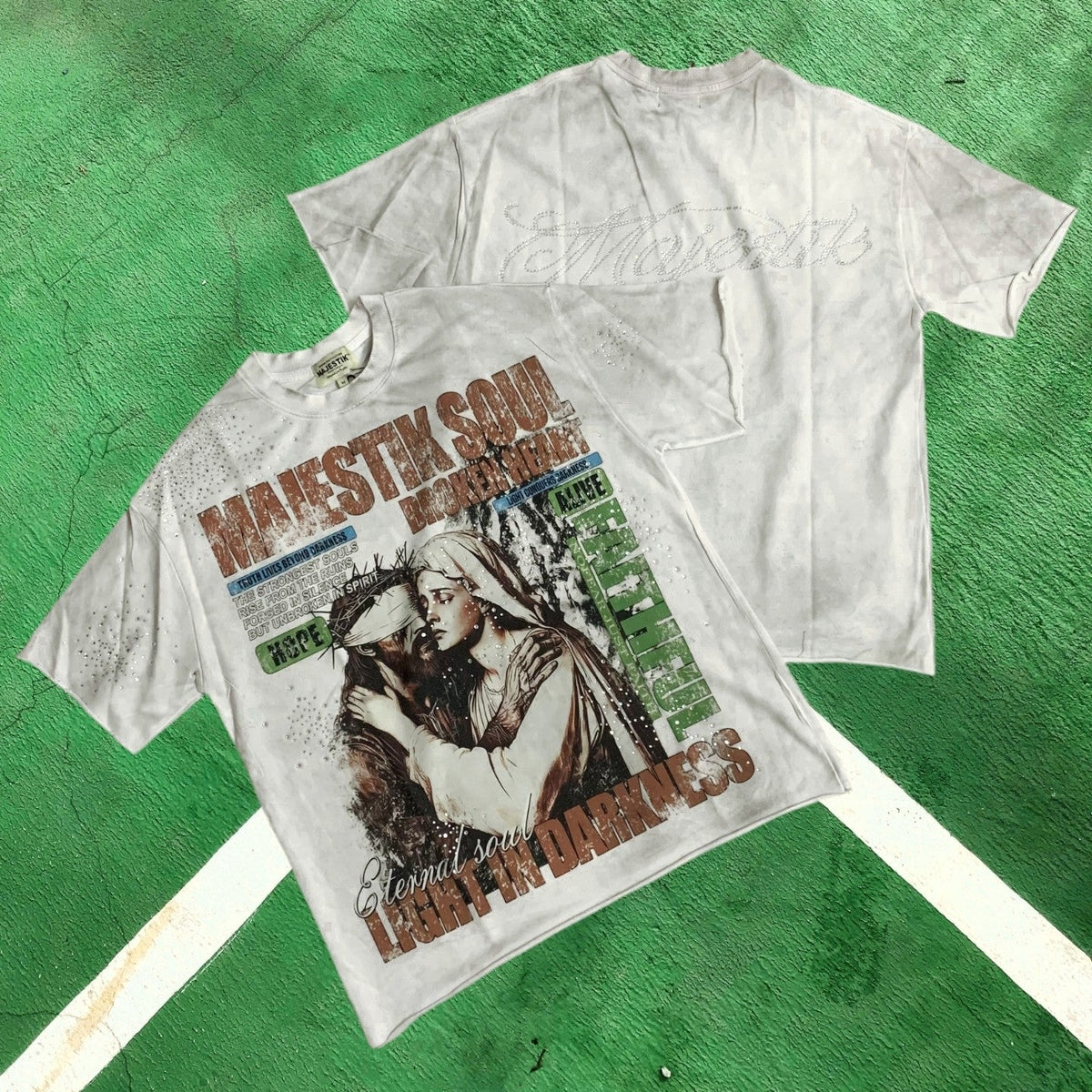 MIXED EMOTION Vintage Soul Graphic T-Shirt