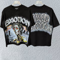 MIXED EMOTION Skull Graphic T-Shirt