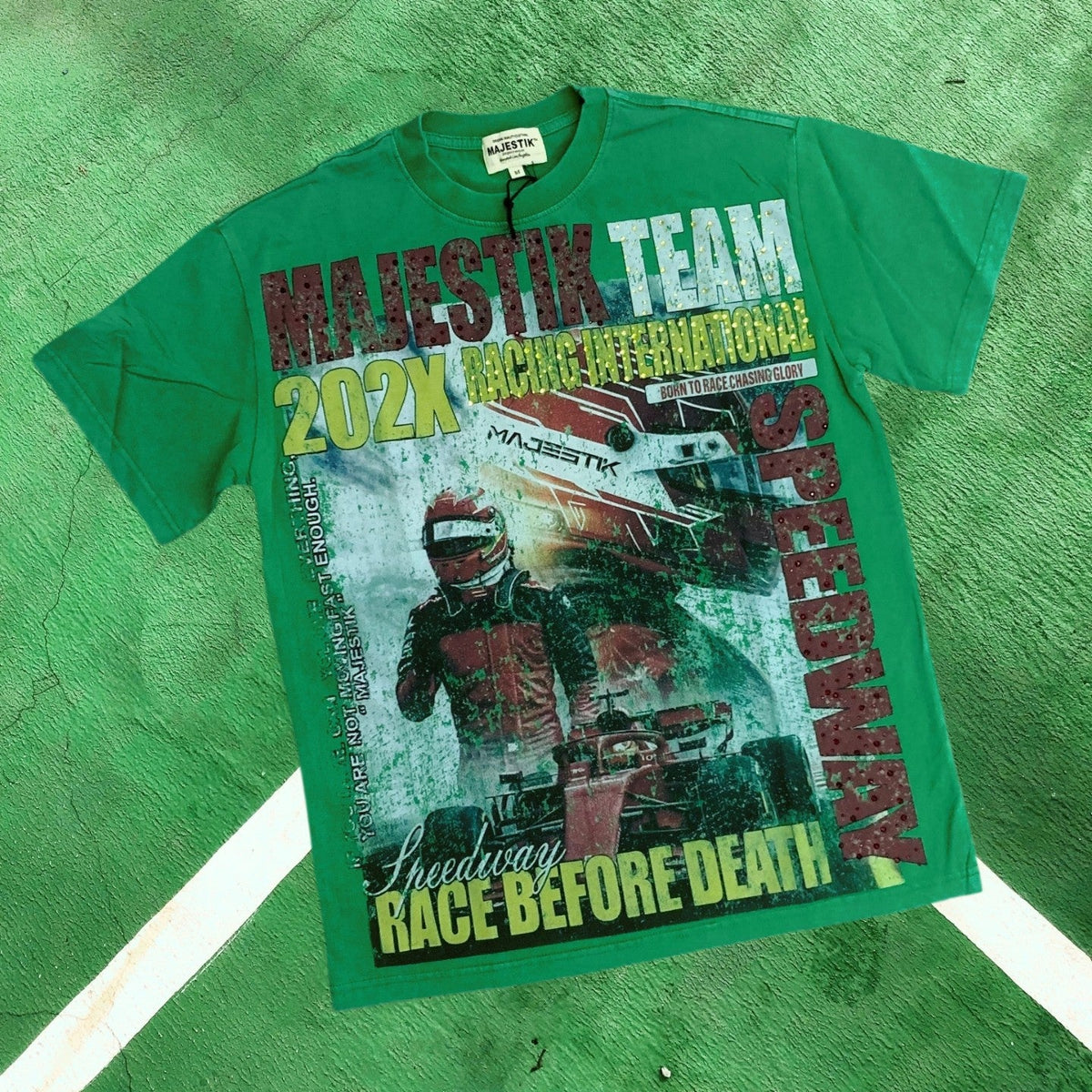 MIXED EMOTION Team 202X Racing Graphic T-Shirt