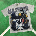 MIXED EMOTION Dirty White Eagle Graphic T-Shirt